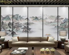 ELMAS Custom 3D Wallpaper Mural Black White Mood Decor - Al Masam Stationery LLC
