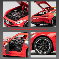 ELMAS 1:24 BENS GTR SAFETY Alloy Diecast Toy Car Gift - Al Masam Stationery LLC