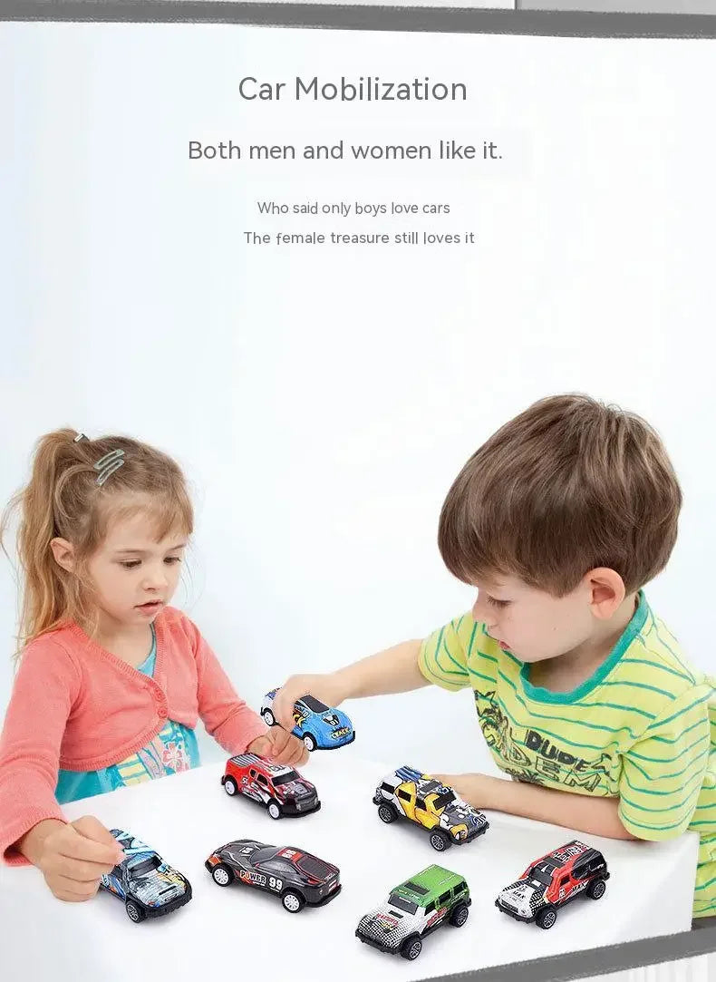 ELMAS New Children Stunt Car Alloy Body Mini Jumping Toy - Al Masam Stationery LLC