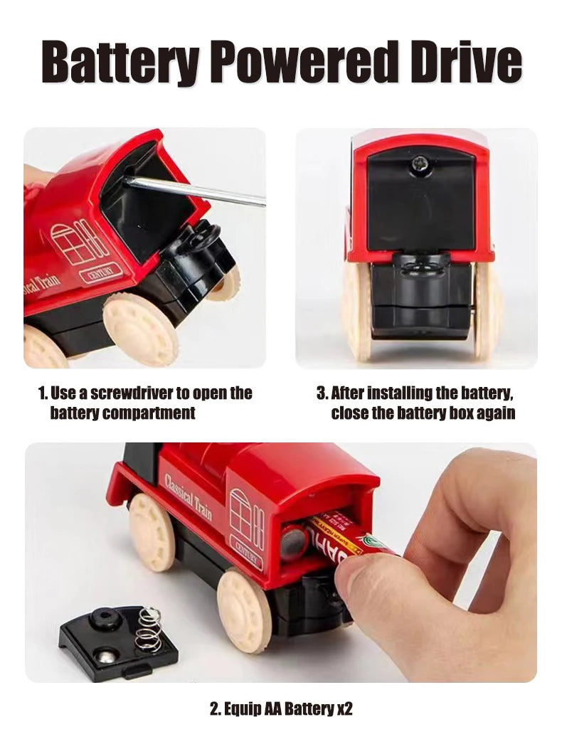 ELMAS Electric Assembling Rail Train Educational Model Set - Al Masam Stationery LLC