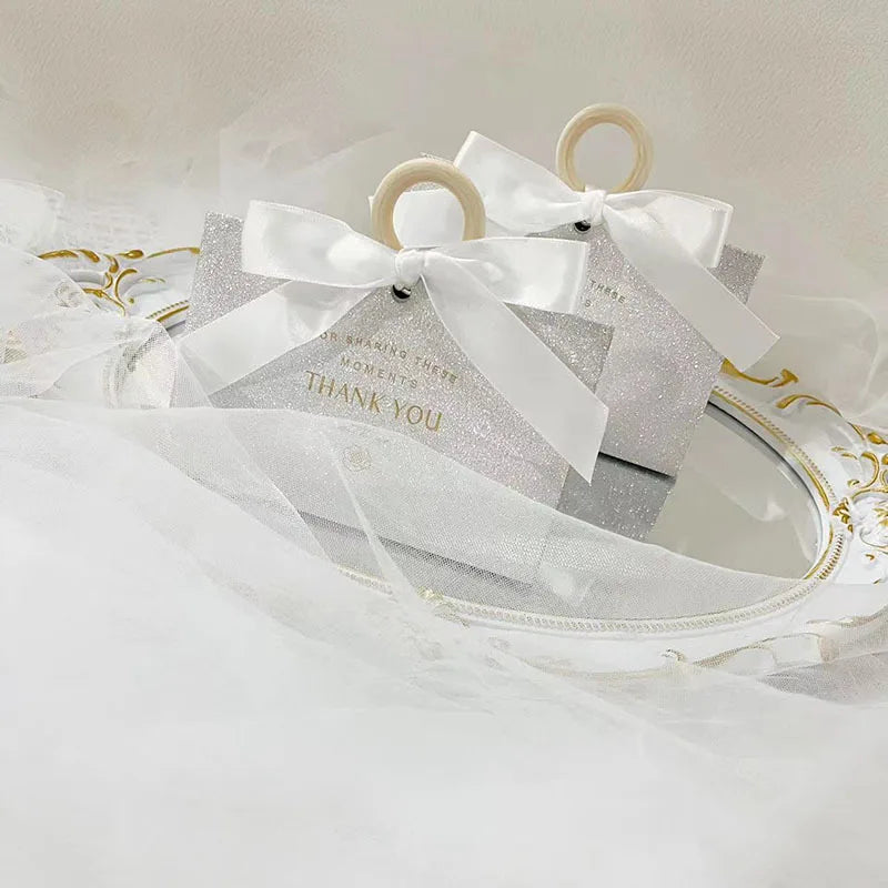 ELMAS Large Triangle Shape Paper Bag Box For Wedding Gifts - Al Masam Stationery LLC