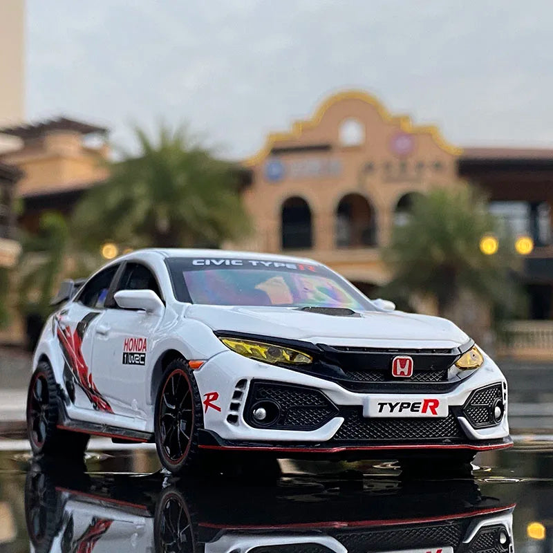ELMAS 1:32 HONDA CIVIC TYPE-R Diecast Car Model Gift - Al Masam Stationery LLC
