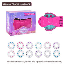 ELMAS DIY Nail Diamond Hair Beauty Kit for Creative Play - Al Masam Stationery LLC