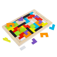 ELMAS 3D Wooden Puzzle for Kids - Fun Learning Game