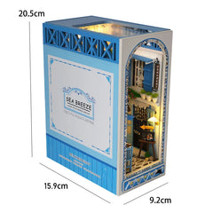 ELMAS Creative 3D Puzzle Dollhouse Bookshelf Set