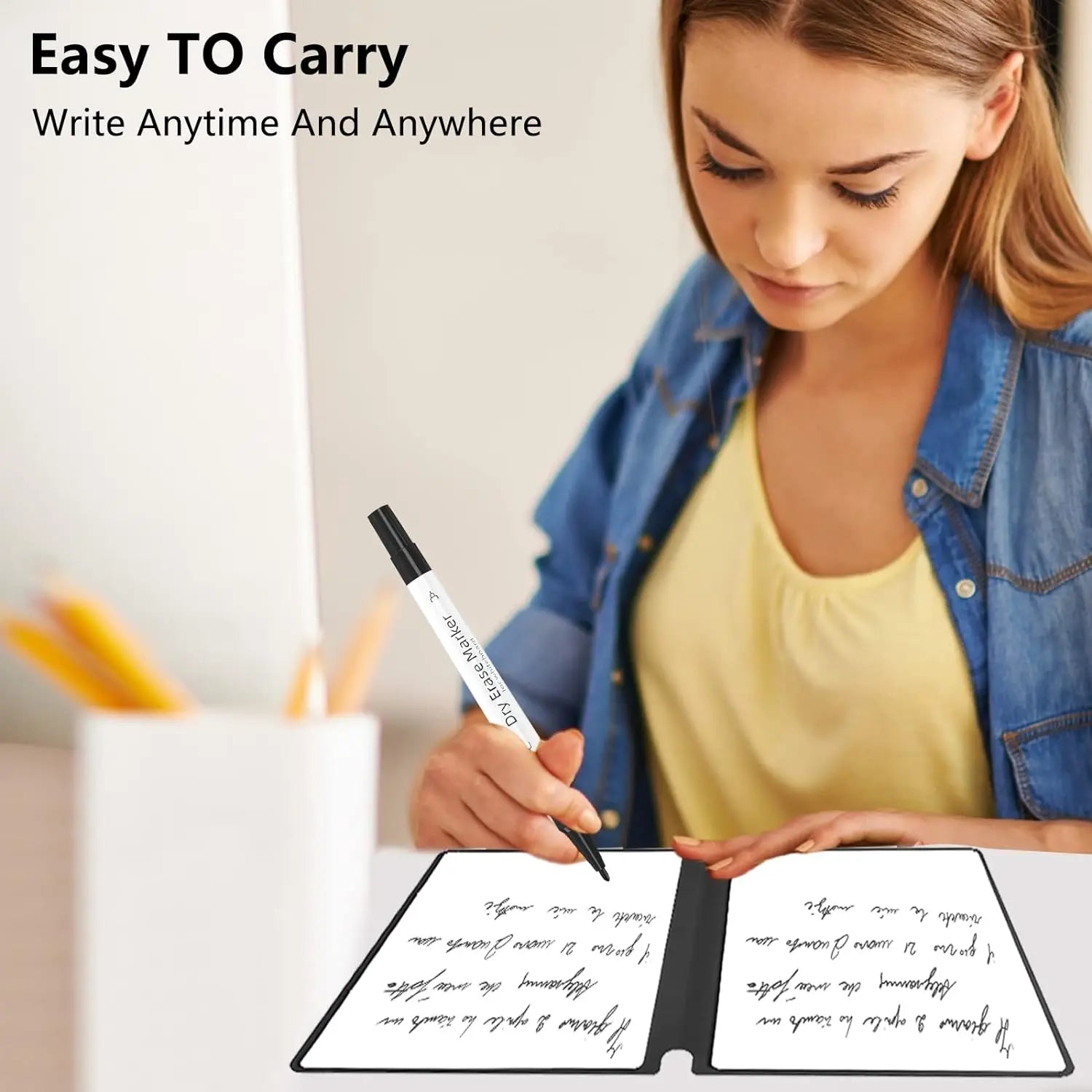 ELMAS A5 Magic Reusable Whiteboard Notebook & Planner - Al Masam Stationery LLC