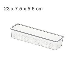 ELMAS Clear Acrylic Makeup Layered Storage Box for Desk - Al Masam Stationery LLC