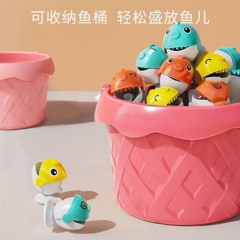 ELMAS Kids Magnetic Fishing Play Toy with Music Fun - Al Masam Stationery LLC