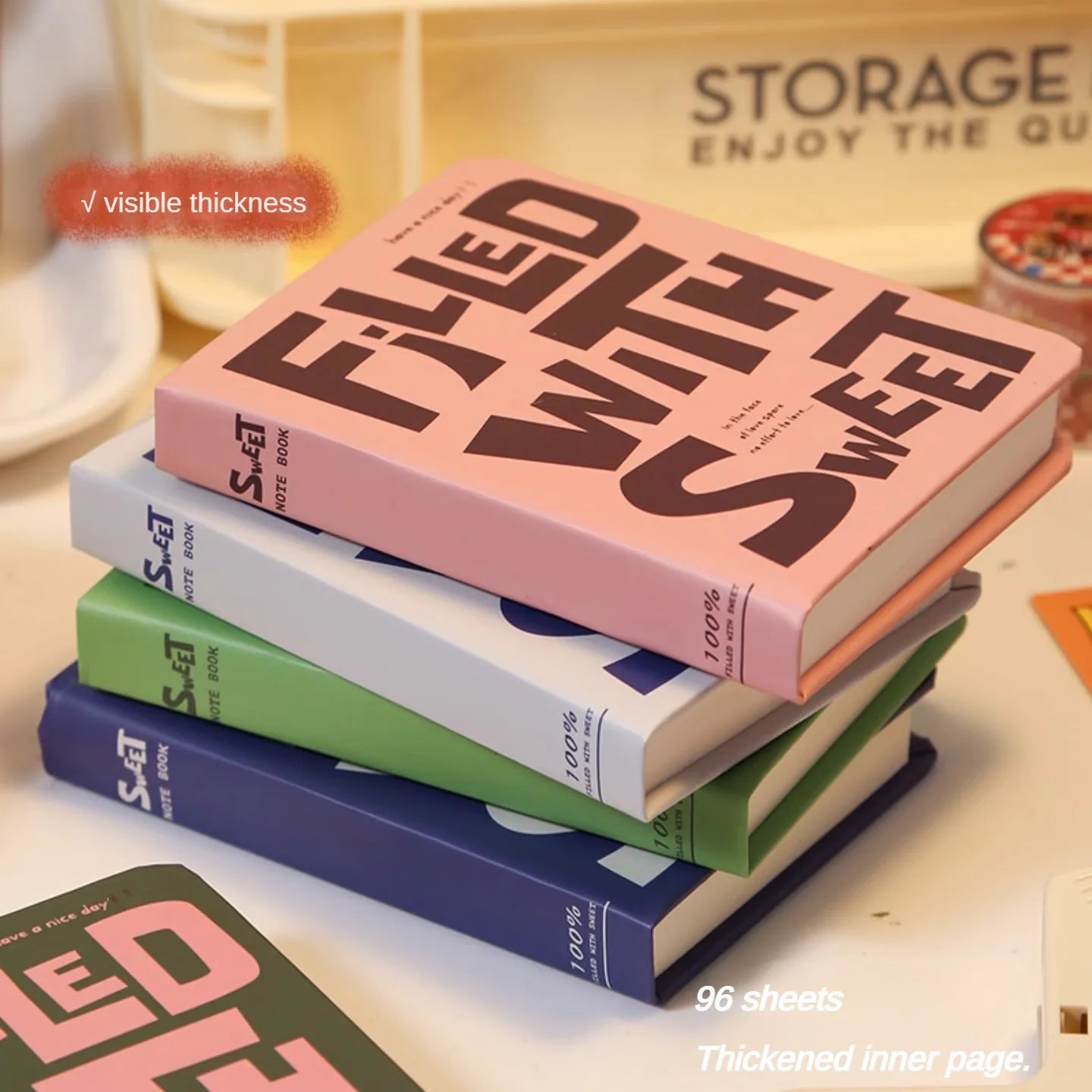 ELMAS American Retro A7 Mini Notepad Daily Planner - Al Masam Stationery LLC