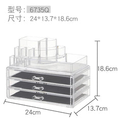 ELMAS High Quality Multi-layer Acrylic Storage Box