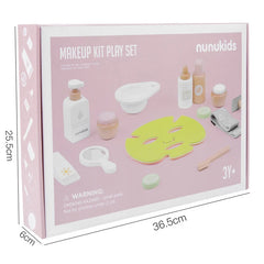 ELMAS Kids Wooden Makeup Kit - Fashion Role-Playing Toy Set - Al Masam Stationery LLC