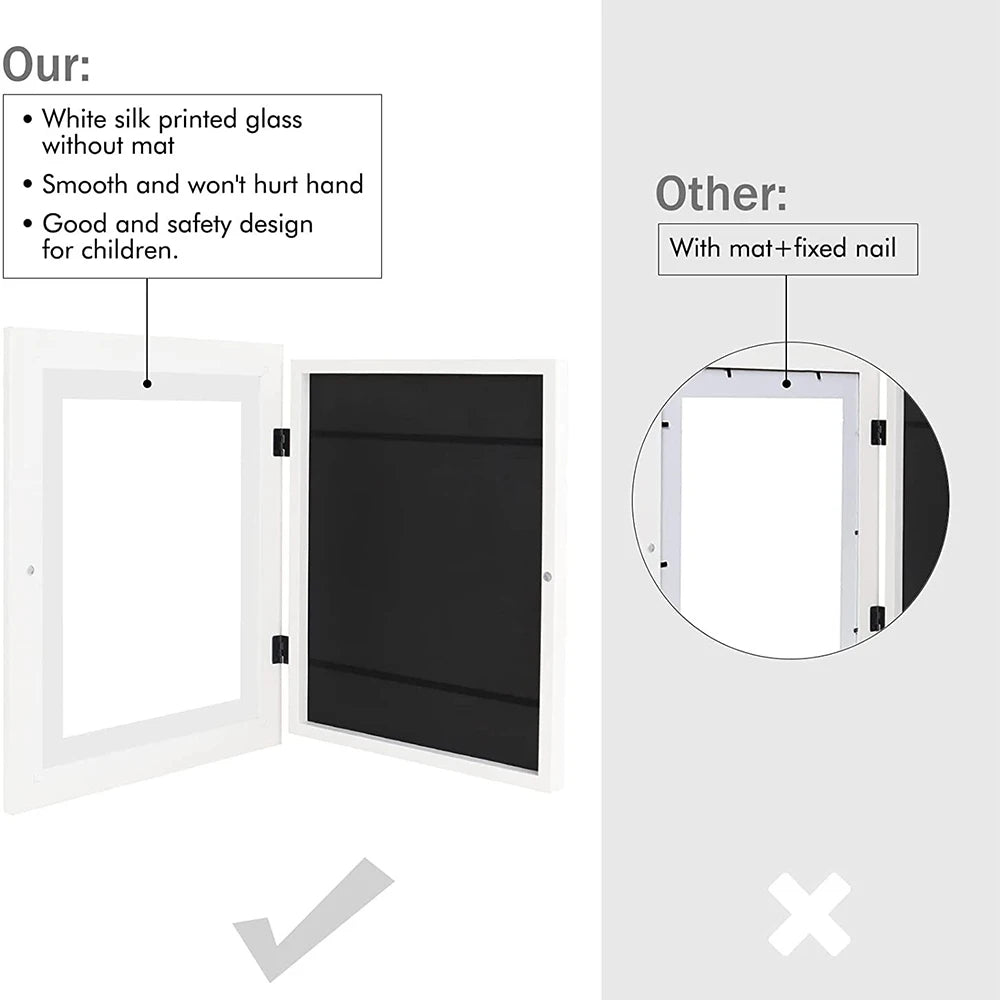 ELMAS Kids Art Frames Magnetic Front Open Changeable Display - Al Masam Stationery LLC