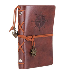 ELMAS Vintage Leather Sketchbook with Replaceable Pages