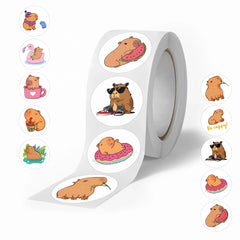 ELMAS Adorable Capybara Cartoon Stickers for Crafts