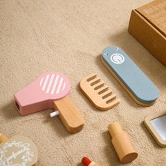 ELMAS Charming Wooden Makeup Set for Kids' Pretend Play - Al Masam Stationery LLC