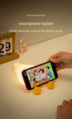 ELMAS Adorable Duck Night Light - Rechargeable & Safe