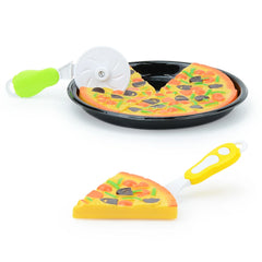 ELMAS Kids Pizza Cutting Playset - Fun Kitchen Toy!