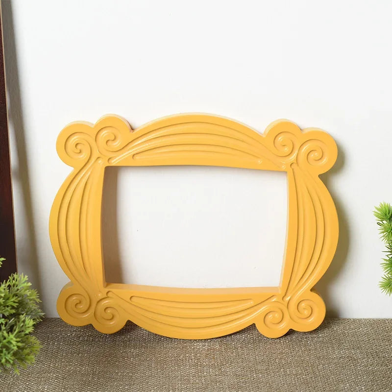 ELMAS Friends Handmade Monica Yellow Photo Frame Decor - Al Masam Stationery LLC