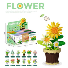 ELMAS Creative Floral Building Blocks for Interior Decor