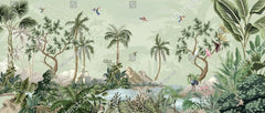 ELMAS American Rural Animal Landscape 3D Wallpaper Mural - Al Masam Stationery LLC