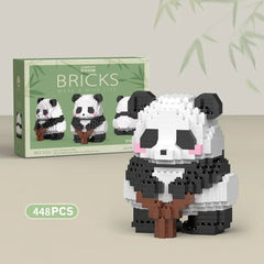 ELMAS Creative Panda Building Blocks for Kids' Fun