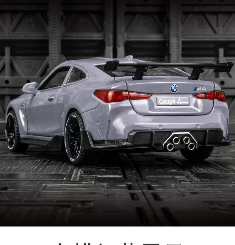 ELMAS 1:32 BMW M4 Coupe Sports Car Diecast Model Gift - Al Masam Stationery LLC