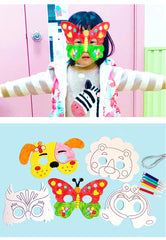 ELMAS Creative Cartoon Animal Art Mask for Kids