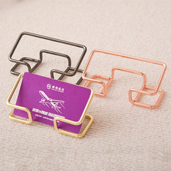 ELMAS Business Card Holder Desk Organizer Display Stand - Al Masam Stationery LLC