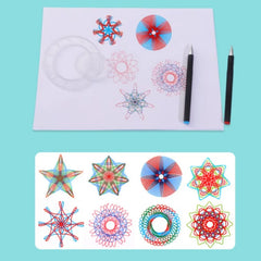 ELMAS Creative Spirograph Drawing Set for Kids