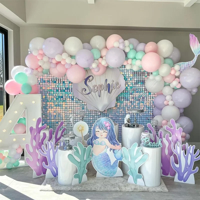 ELMAS Transparent 6/12/24Pcs Glitter Sequins Wall Panels - Al Masam Stationery LLC