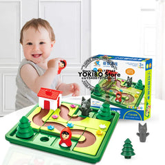 ELMAS Little Red Riding Hood IQ Training Puzzle Game - Al Masam Stationery LLC