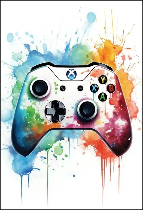 ELMAS Gaming Room Abstract Canvas Art for Kids - Al Masam Stationery LLC