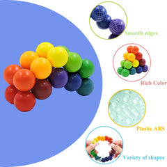 ELMAS Fidget Toy Color Ball 3D Puzzle Montessori Game