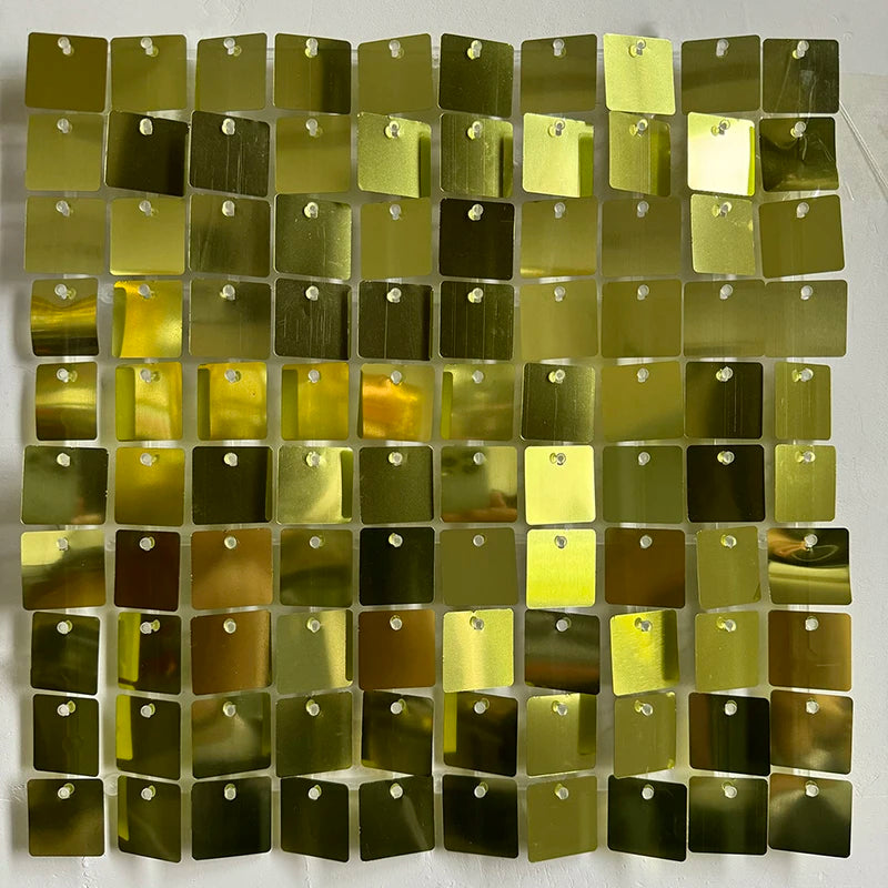 ELMAS Transparent 6/12/24Pcs Glitter Sequins Wall Panels - Al Masam Stationery LLC