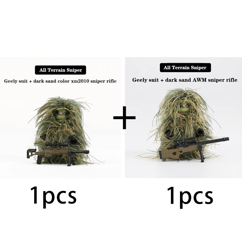 ELMAS Military Sniper Building Blocks Set for Kids - Al Masam Stationery LLC