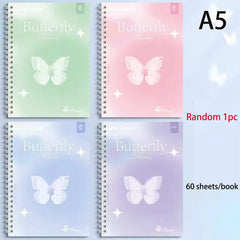 ELMAS A5 Coil Notebook Graffiti Cute Big Student Planner - Al Masam Stationery LLC