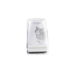 Animal Pattern Cat Decoration Stamp DIY Craft Junk Journal Pet Cat Stamp Kawaii Stationery Cat Figure Seal