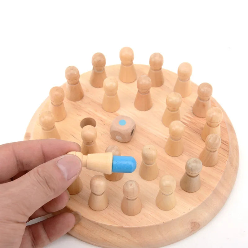 ELMAS Kids Color Cognitive Chess Game Fun Block Toy - Al Masam Stationery LLC
