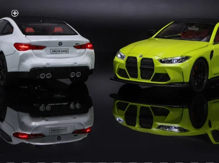 ELMAS BMW M4 Alloy 1:24 Scale Diecast Toy Car Gift - Al Masam Stationery LLC