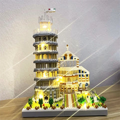 ELMAS Paris Eiffel Tower LED Mini Block Set