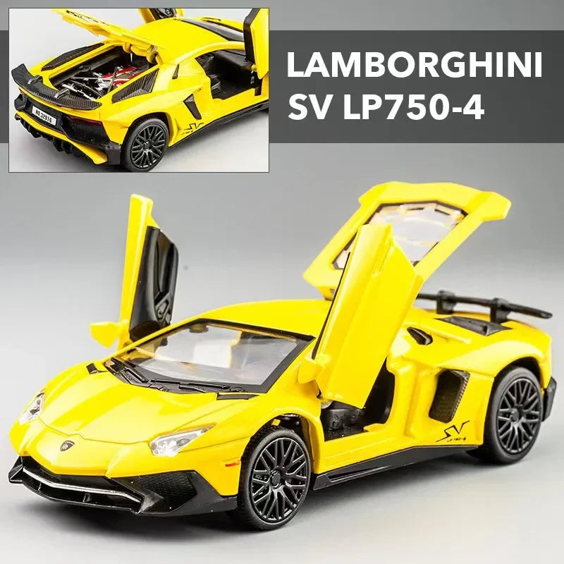 ELMAS 1:32 Lamborghinis SV LP750-4 Diecast Model Gift - Al Masam Stationery LLC