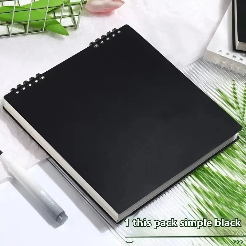 ELMAS Flip Notepad Grid B5 Diary Leaf Notebook - Al Masam Stationery LLC