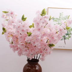 ELMAS Elegant Cherry Blossom Silk Branch Decor