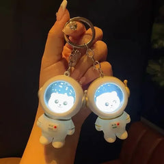 ELMAS Light-Up Astronaut Keychain - Fun Gifts & Accessories