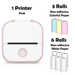 ELMAS Mini Pocket Thermal Printer for DIY Stickers & Journals