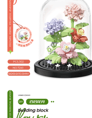 ELMAS Creative Flower Bonsai Building Block Set