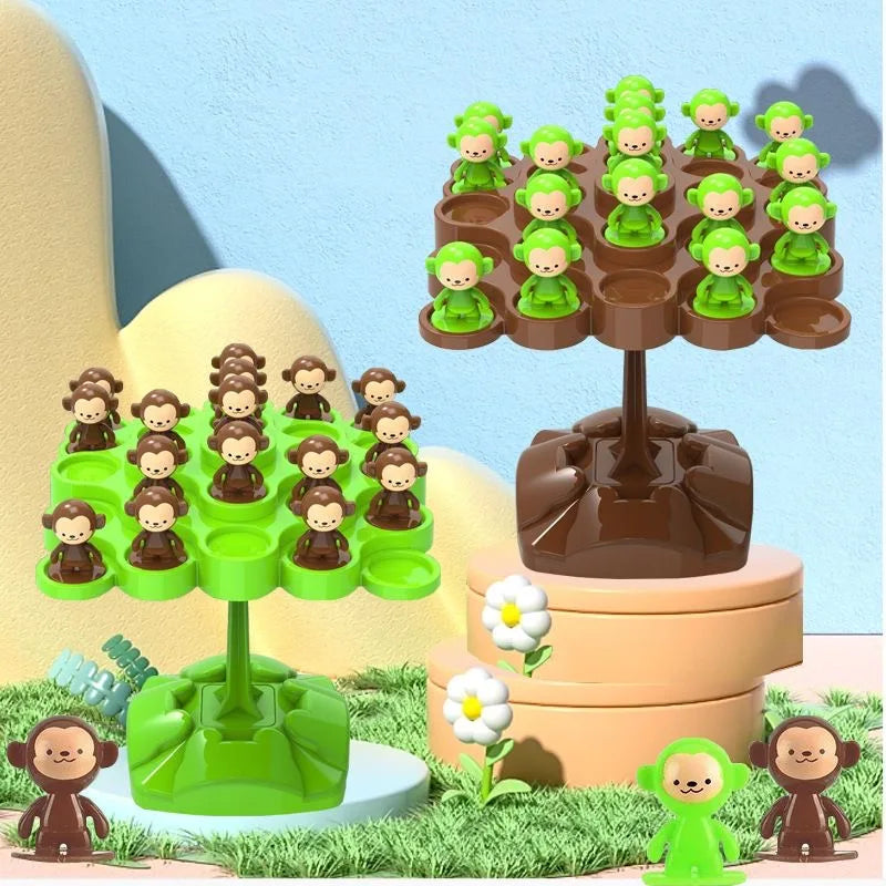 ELMAS: Monkey Balance Tree Interactive Children's Game - Al Masam Stationery LLC