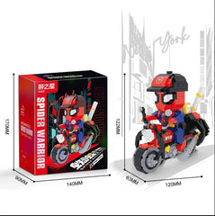 ELMAS Batman Mini Blocks Motorcycle 3D Puzzle Set