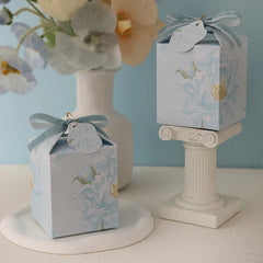 ELMAS Gift Boxes Wedding Favors Gardenia Flower Box - Al Masam Stationery LLC