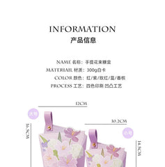 ELMAS High-End Candy Box Flower Chocolate Wedding Favor